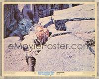 8j115 BUTCH CASSIDY & THE SUNDANCE KID LC #6 '69 Paul Newman & Robert Redford hide from posse!