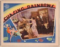 8j125 CHASING RAINBOWS LC '30 Bessie Love tries to stop soldiers from fighting, sexy border art!
