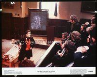 8j206 DOCTOR & THE DEVILS color 11x14 still #2 '85 Timothy Dalton drinks beer & dissects corpse!