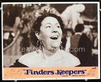 8j270 FINDERS KEEPERS LC #3 '67 wacky close up of heavyset lady singing!