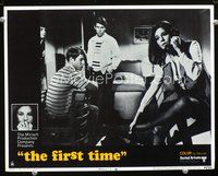 8j272 FIRST TIME LC #7 '69 three teen boys in hotel room with sexiest Jacqueline Bisset!