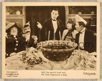 8j278 FLICKERING YOUTH LC '24 Harry Langdon in tuxedo makes a toast at a fancy party!