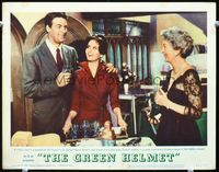 8j334 GREEN HELMET LC #6 '61 Bill Travers toasts fiancee Nancy Walters & mom-in-law Ursula Jeans!