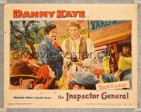 8j404 INSPECTOR GENERAL LC #8 '50 close up of Danny Kaye being grabbed by mad looking guy!