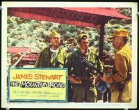 8j536 MOUNTAIN ROAD LC #8 '60 soldier James Stewart is stopped by Asian guard at checkpoint!
