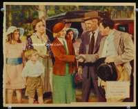 8j541 MR. SKITCH LC '33 Will Rogers, Zasu Pitts & family look at pretty Rochelle Hudson!