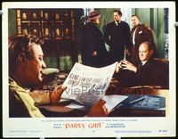 8j610 PARTY GIRL LC #7 '58 Lee J. Cobb learns that their former lawyer is in trouble, Nicholas Ray