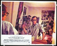 8j621 PLAY IT AGAIN SAM LC #5 '72 best image of Woody Allen, Bogart, and original three-sheet!
