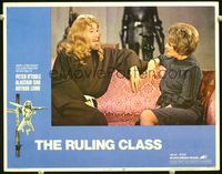 8j661 RULING CLASS LC #1 '72 close up of crazy Peter O'Toole & Coral Browne!