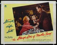 8j713 STRANGE LOVE OF MARTHA IVERS LC #2 '46 Lizabeth Scott stops Van Heflin from hurting man!