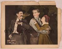 8j720 SURE FIRE LC '21 early John Ford, bad guy threatens Hoot Gibson & pretty Molly Malone!