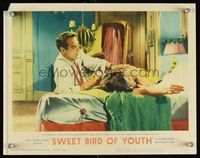 8j722 SWEET BIRD OF YOUTH LC #7 '62 Paul Newman, Geraldine Page, from Tennessee Williams' play!