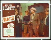 8j768 WACO LC #4 '52 Wild Bill Elliott turns bad guy and holds up bank with outlaws!