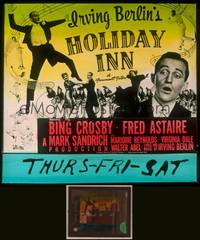 8k041 HOLIDAY INN glass slide '42 Fred Astaire, Bing Crosby, Marjorie Reynolds, Irving Berlin