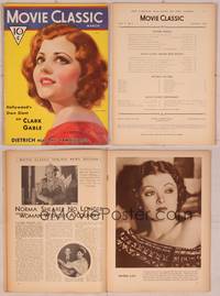 8k091 MOVIE CLASSIC magazine March 1932, art portrait of pretty Lilian Bond by Marland Stone!
