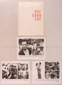 8k223 ONE GOOD COP presskit '91 Michael Keaton, Rene Russo, Anthony LaPaglia