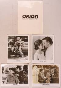 8k225 ORION PICTURES 1987 SPRING/SUMMER PREVIEW presskit '87 Malone, Believers, Robocop, No Way Out