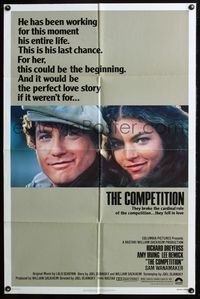 8m150 COMPETITION 1sh '80 Richard Dreyfuss & Amy Irving broke the rule, they fell in love!
