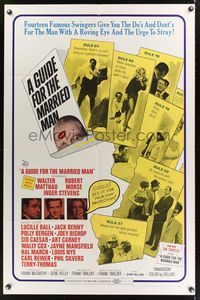 8m287 GUIDE FOR THE MARRIED MAN 1sh '67 written by America's most famous swingers!