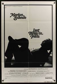 8m454 LAST TANGO IN PARIS 1sh '73 Marlon Brando, Maria Schneider, Bernardo Bertolucci