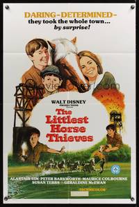 8m465 LITTLEST HORSE THIEVES 1sh '77 clever enough to outsmart a town & brave enough to save it!