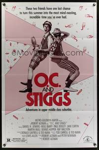 8m590 O.C. & STIGGS 1sh '87 directed by Robert Altman, Daniel Jenkins & Neill Barry!