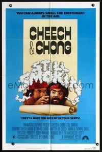 8m761 STILL SMOKIN' 1sh '83 Cheech & Chong will have you rollin' in your seats, drugs!