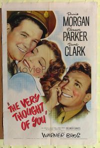 8m920 VERY THOUGHT OF YOU 1sh '44 Eleanor Parker, Dennis Morgan, Delmer Daves directed!