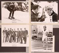 8p551 DOWNHILL RACER 6 8x10 stills '69 Robert Redford, Camilla Sparv, great skiing images!