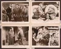 8p368 HUNTERS 20 8x10 stills '58 Robert Mitchum, Robert Wagner, May Britt!, Richard Egan