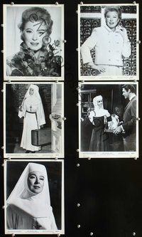 8p588 SINGING NUN 5 8x10s '66 great images of nuns Debbie Reynolds & Greer Garson!