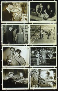 8p387 UNWRITTEN CODE 15 8x10s '44 Tom Neal & Ann Savage bust World War II Nazi prison camps!