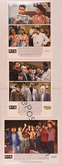 8p114 UPN 3 color 8x10 TV stills '99 Moesha, Malcolm & Eddie, and Clueless!!!