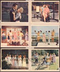 8p060 ATHENA 6 color 8x10 stills '54 nature girl Jane Powell, Edmund Purdom, Debbie Reynolds