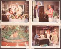 8p088 DONOVAN'S REEF 4 color 8x10 stills '63 John Ford, sailor John Wayne & Lee Marvin!