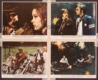 8p089 EASY RIDER 4 color 8x10 stills '69 Peter Fonda, motorcycle classic directed by Dennis Hopper!