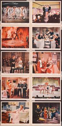 8p015 HIT THE DECK 10 color 8x10 stills '55 Debbie Reynolds, Jane Powell, Pidgeon, Ann Miller