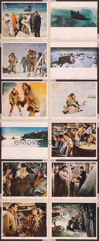 8p005 ICE STATION ZEBRA 12 Eng/US color 8x10 stills '69 Rock Hudson, Jim Brown, Ernest Borgnine