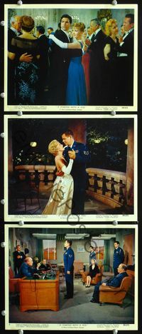 8p104 IT STARTED WITH A KISS 3 Eng/US color 8x10s '59 Glenn Ford, Debbie Reynolds