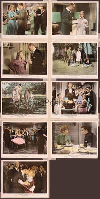 8p023 THIS HAPPY FEELING 9 color 8x10 stills '58 Debbie Reynolds, Curt Jurgens, John Saxon