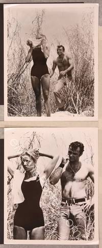 8p304 IMPASSE 2 English 8x10 stills '69 barechested Burt Reynolds & sexy girl in swimsuit!