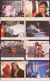 8p227 SUPERMAN II 8 8x10 mini LCs '81 Christopher Reeve, Terence Stamp, Margot Kidder, Hackman
