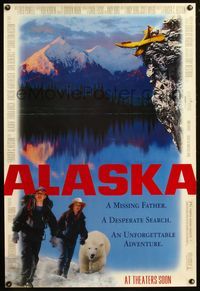8r027 ALASKA advance 1sh '96 Thora Birch, Vincent Kartheiser, cool image of wilderness!