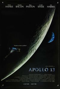 8r040 APOLLO 13 DS advance 1sh '95 directed by Ron Howard, Houston, we have a problem!