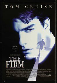 8r172 FIRM DS int'l 1sh '93 image of Tom Cruise on the run, Sydney Pollack directed, lawyers!
