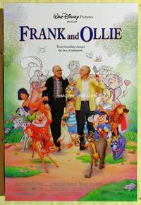 8r181 FRANK & OLLIE DS 1sh '95 Walt Disney animators Frank Thomas & Oliver Johnston!