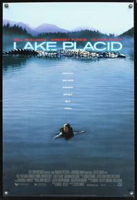 8r264 LAKE PLACID DS 1sh '99 Bridget Fonda swims for her life from enormous alligator!