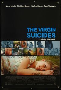 8r522 VIRGIN SUICIDES 1sh '99 Sofia Coppola, Kirstin Dunst laying on grass!