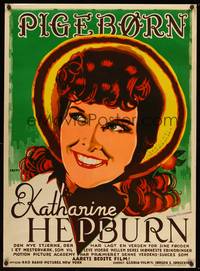 8s001 LITTLE WOMEN Danish '33 Louisa Alcott,Joan Bennett, Erik Frederiksen art of Katharine Hepburn!