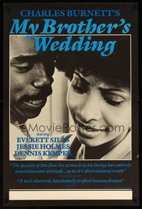 8s149 MY BROTHER'S WEDDING English double crown '83 rare Charles Burnett, Everett Silas!